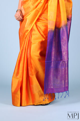 Mango Soft Silk Kanjivaram